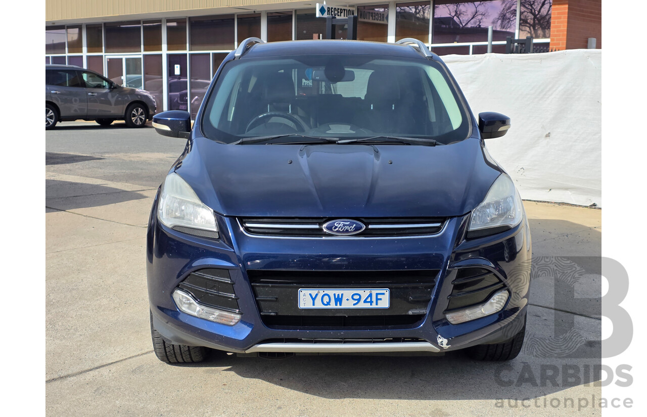 4/2013 Ford Kuga Trend (AWD) TF 4d Wagon Ink Blue Turbo 1.6L