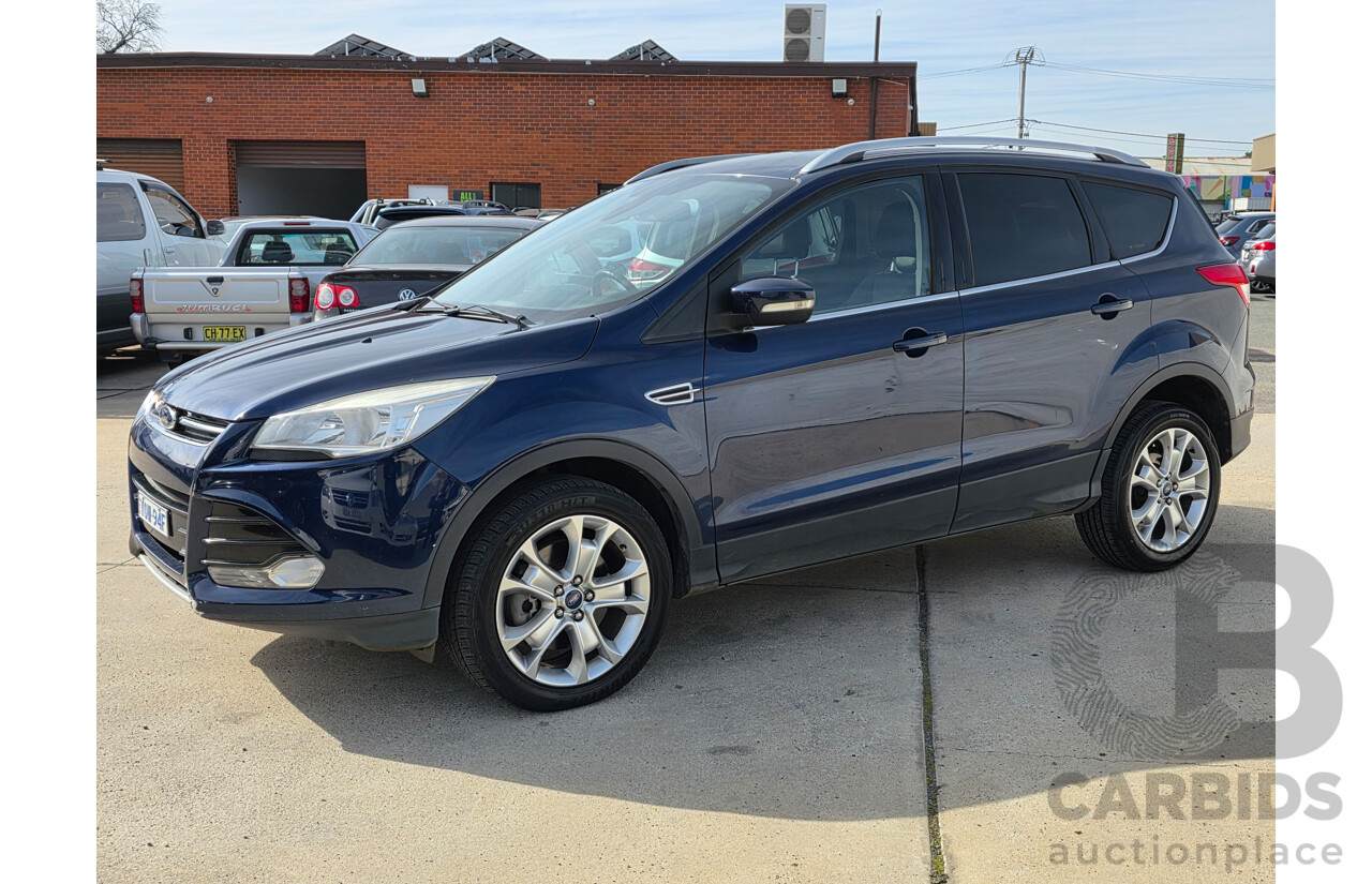 4/2013 Ford Kuga Trend (AWD) TF 4d Wagon Ink Blue Turbo 1.6L