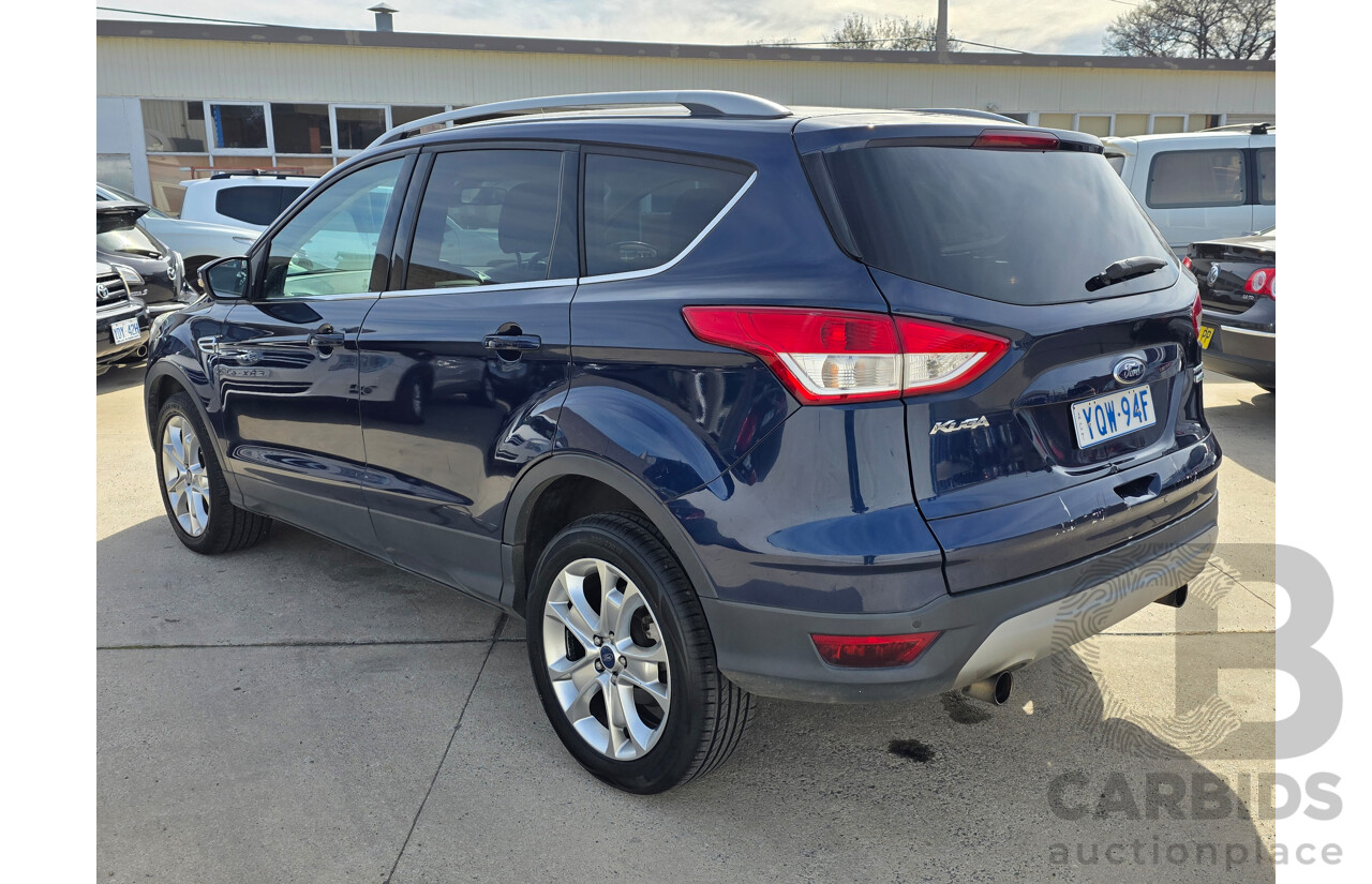 4/2013 Ford Kuga Trend (AWD) TF 4d Wagon Ink Blue Turbo 1.6L