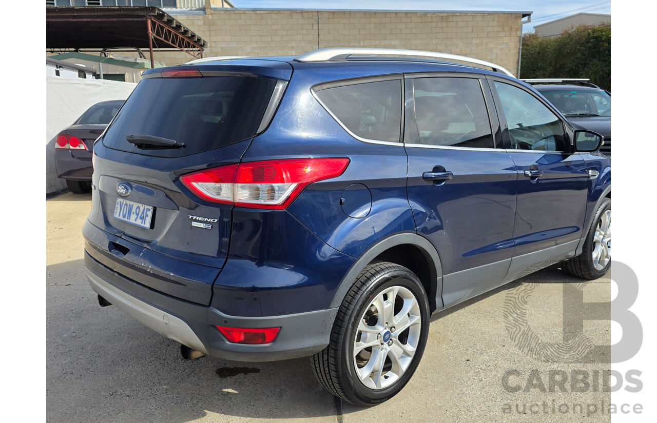 4/2013 Ford Kuga Trend (AWD) TF 4d Wagon Ink Blue Turbo 1.6L