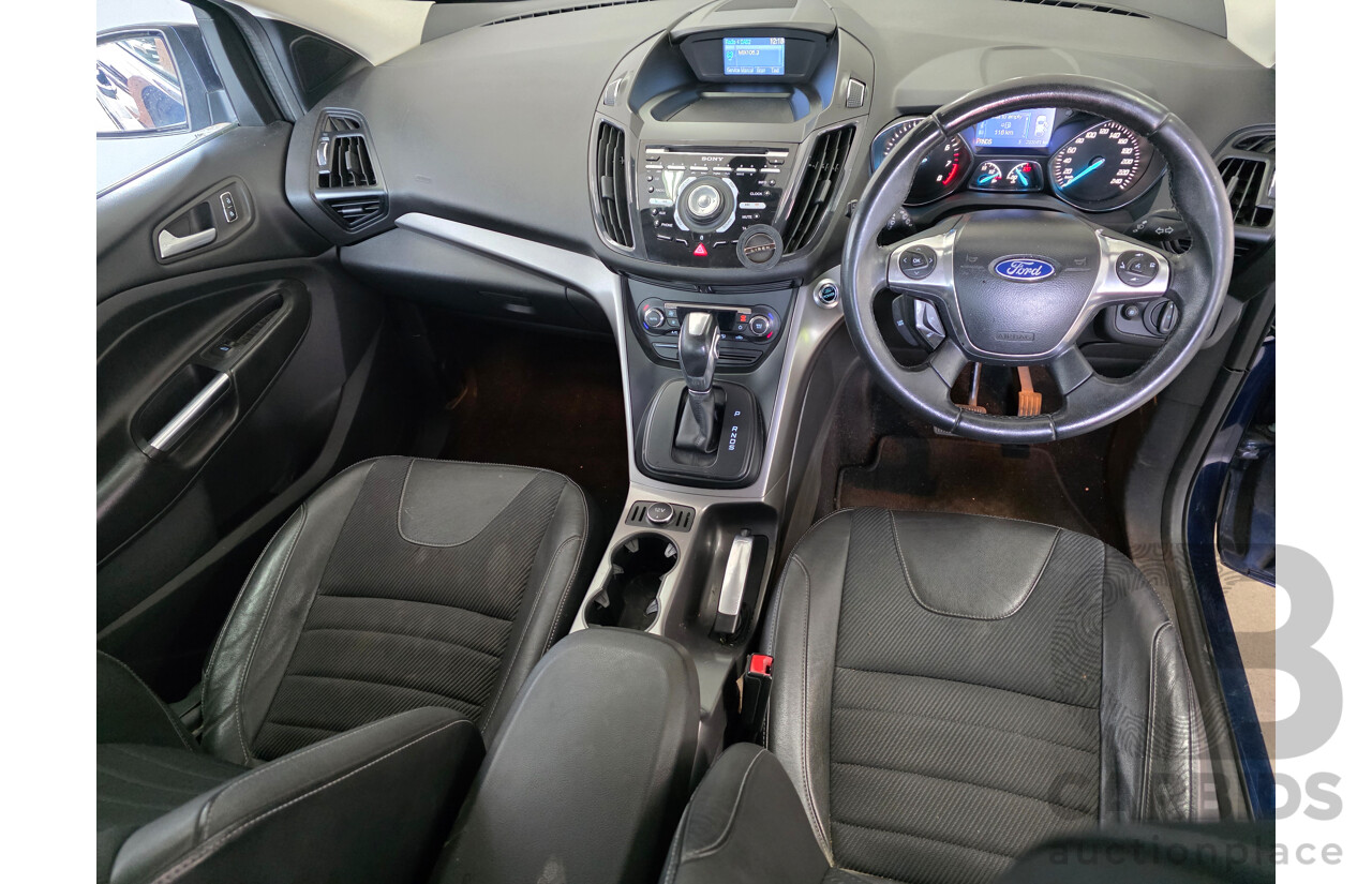 4/2013 Ford Kuga Trend (AWD) TF 4d Wagon Ink Blue Turbo 1.6L