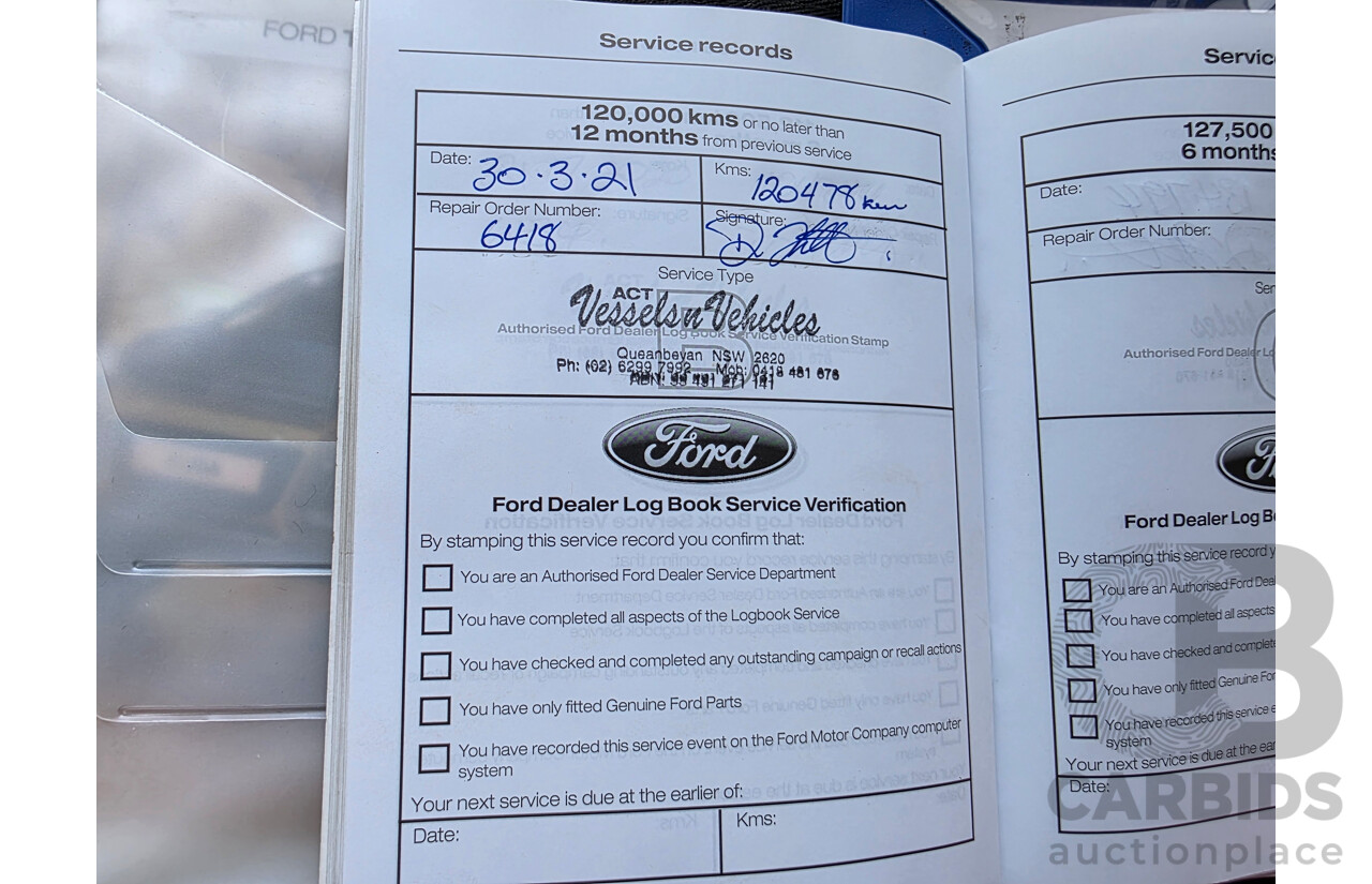 4/2013 Ford Kuga Trend (AWD) TF 4d Wagon Ink Blue Turbo 1.6L