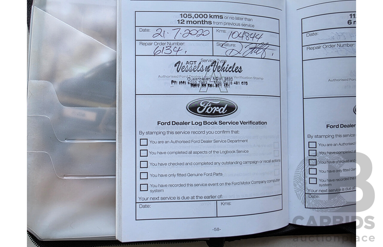 4/2013 Ford Kuga Trend (AWD) TF 4d Wagon Ink Blue Turbo 1.6L