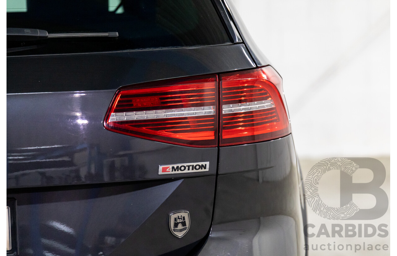 04/2019 Volkswagen Passat Alltrack Wolfsburg Edition (AWD) 3C MY18 4d Wagon Manganese Grey Metallic Turbo Diesel 2.0L