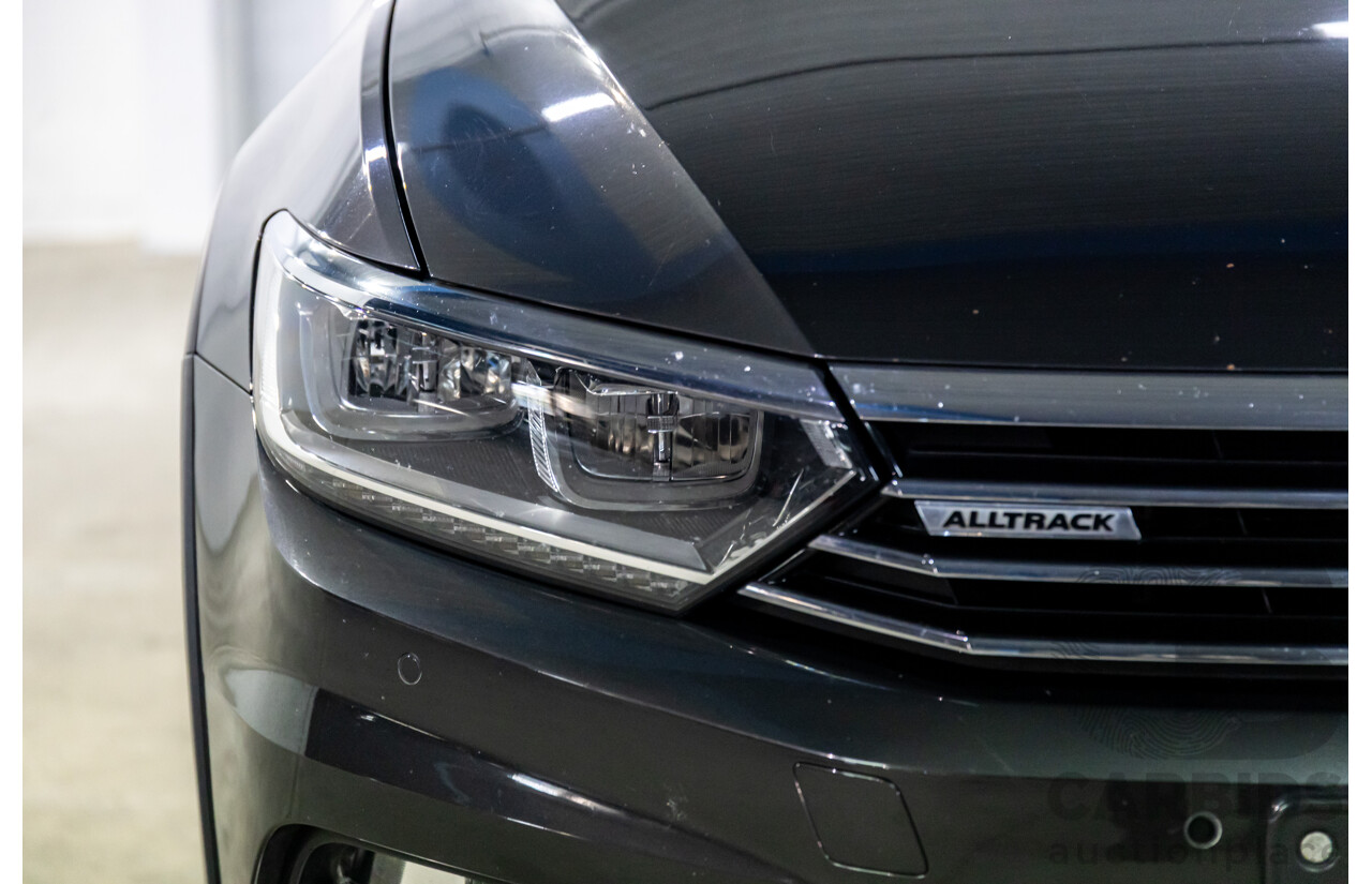 04/2019 Volkswagen Passat Alltrack Wolfsburg Edition (AWD) 3C MY18 4d Wagon Manganese Grey Metallic Turbo Diesel 2.0L