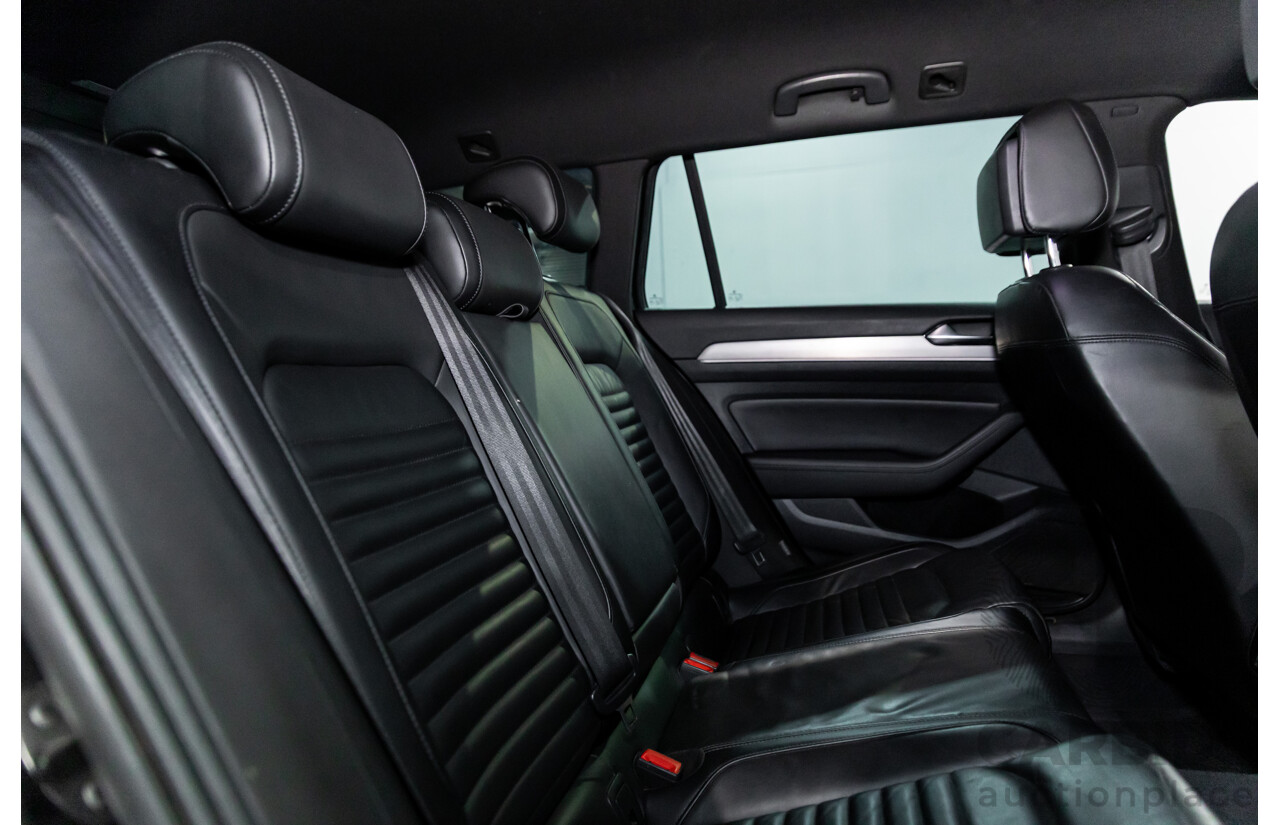 04/2019 Volkswagen Passat Alltrack Wolfsburg Edition (AWD) 3C MY18 4d Wagon Manganese Grey Metallic Turbo Diesel 2.0L