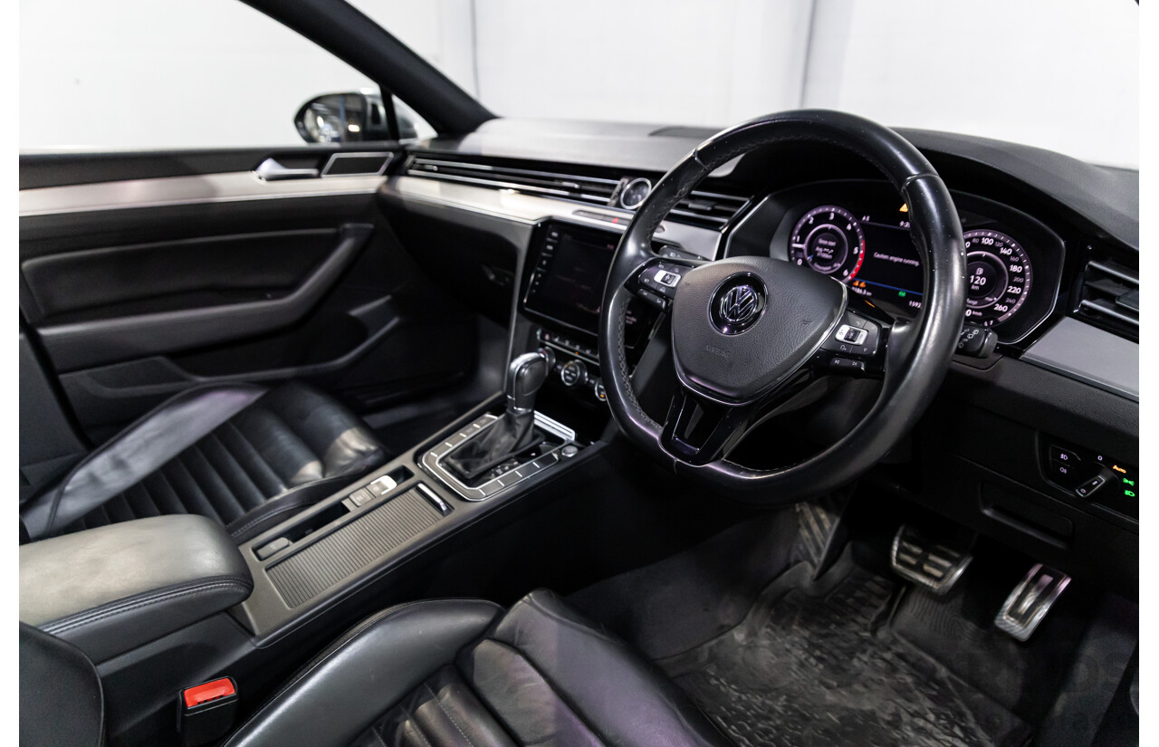 04/2019 Volkswagen Passat Alltrack Wolfsburg Edition (AWD) 3C MY18 4d Wagon Manganese Grey Metallic Turbo Diesel 2.0L