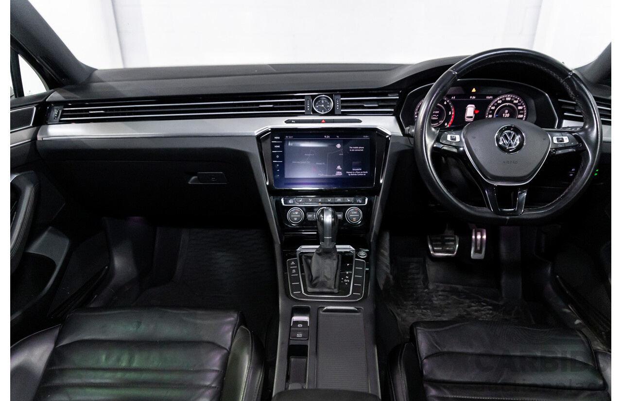 04/2019 Volkswagen Passat Alltrack Wolfsburg Edition (AWD) 3C MY18 4d Wagon Manganese Grey Metallic Turbo Diesel 2.0L