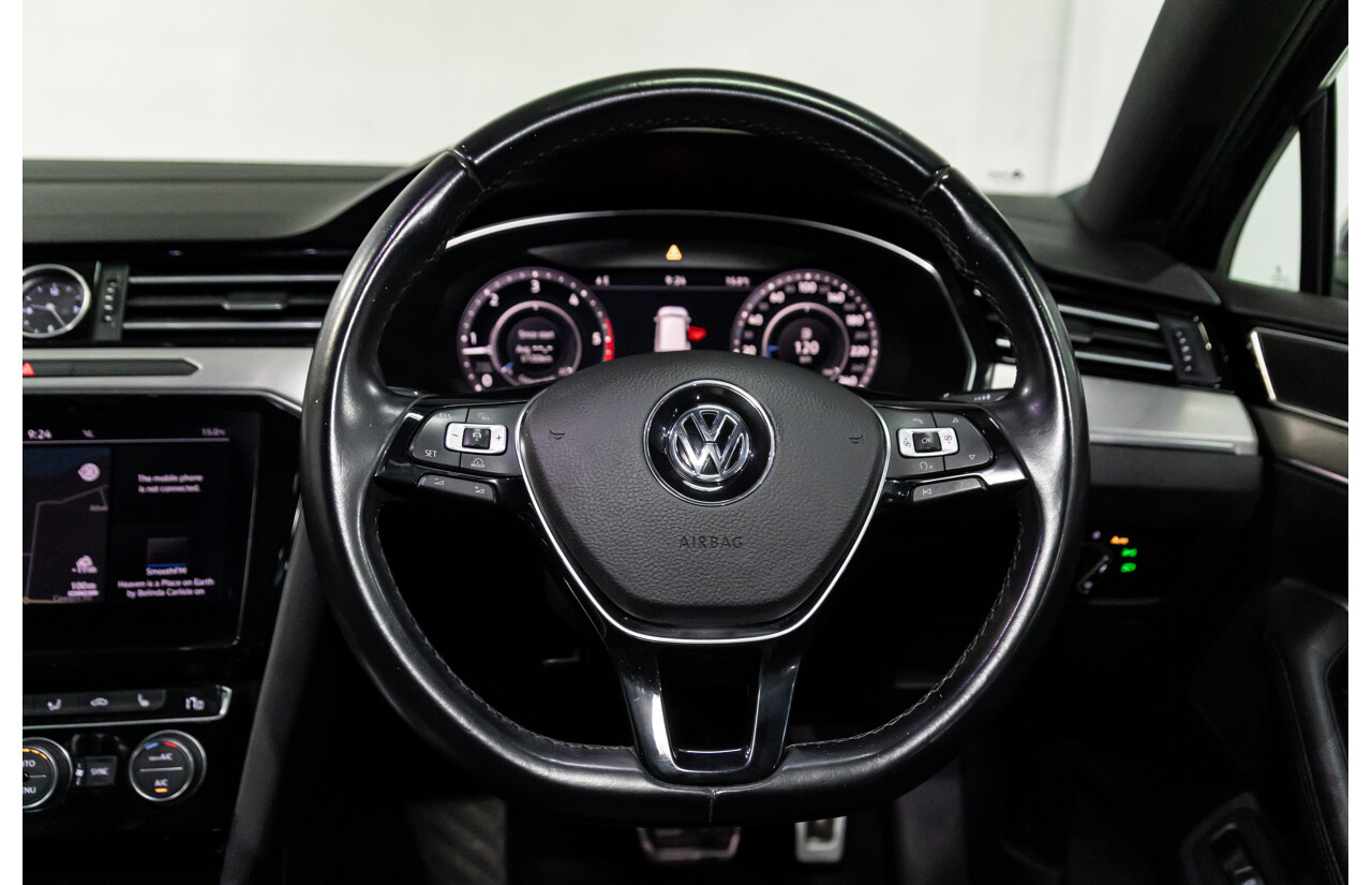 04/2019 Volkswagen Passat Alltrack Wolfsburg Edition (AWD) 3C MY18 4d Wagon Manganese Grey Metallic Turbo Diesel 2.0L