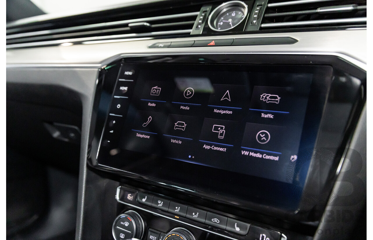 04/2019 Volkswagen Passat Alltrack Wolfsburg Edition (AWD) 3C MY18 4d Wagon Manganese Grey Metallic Turbo Diesel 2.0L