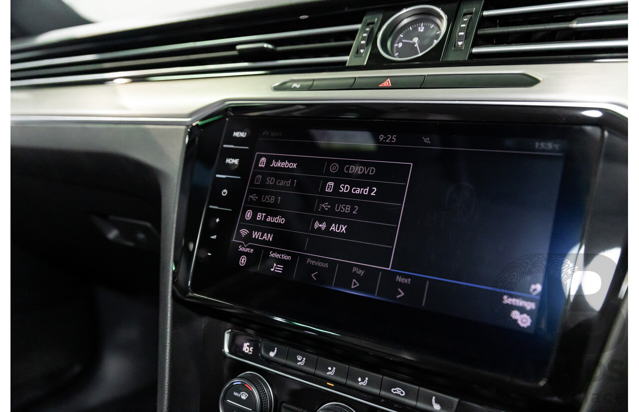 04/2019 Volkswagen Passat Alltrack Wolfsburg Edition (AWD) 3C MY18 4d Wagon Manganese Grey Metallic Turbo Diesel 2.0L