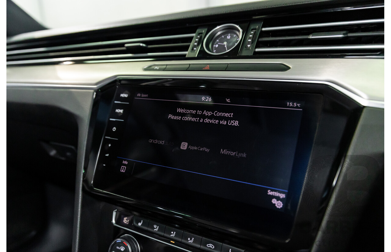 04/2019 Volkswagen Passat Alltrack Wolfsburg Edition (AWD) 3C MY18 4d Wagon Manganese Grey Metallic Turbo Diesel 2.0L