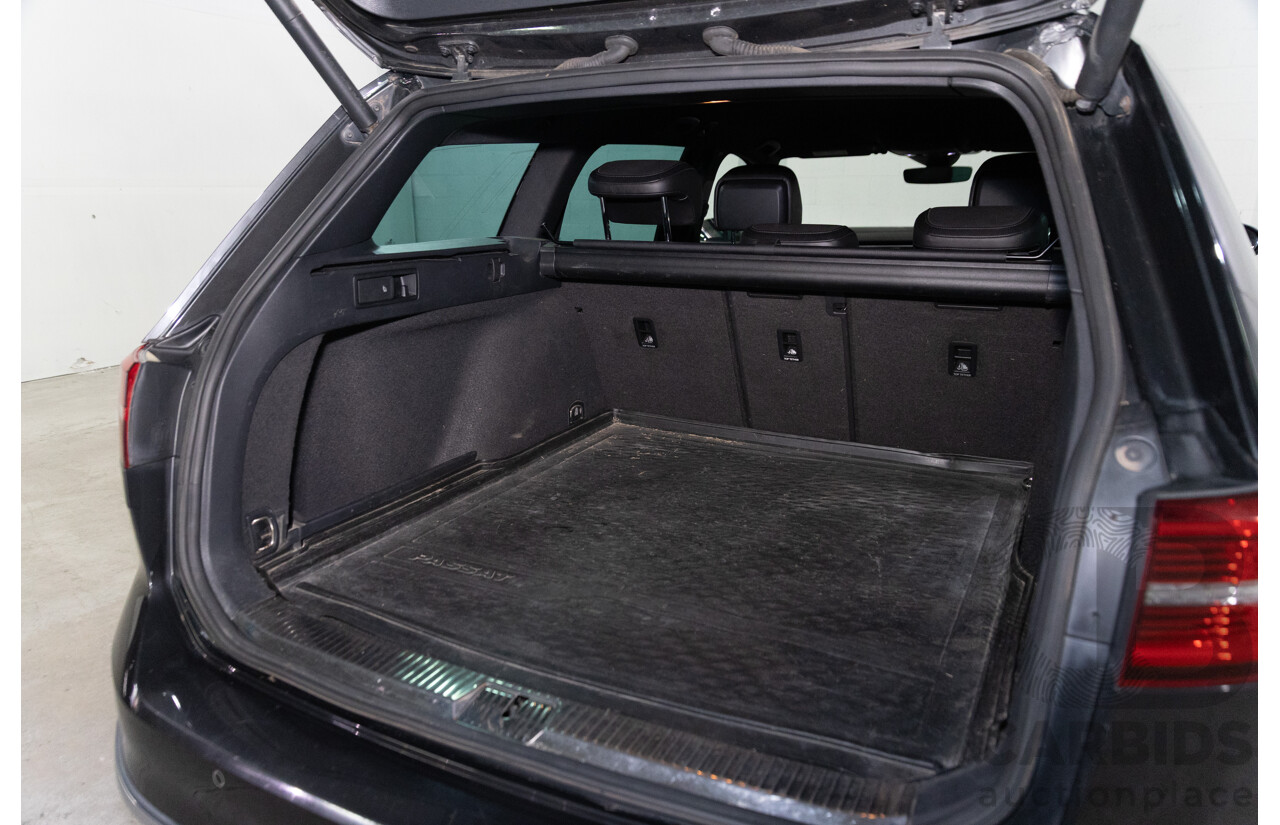 04/2019 Volkswagen Passat Alltrack Wolfsburg Edition (AWD) 3C MY18 4d Wagon Manganese Grey Metallic Turbo Diesel 2.0L