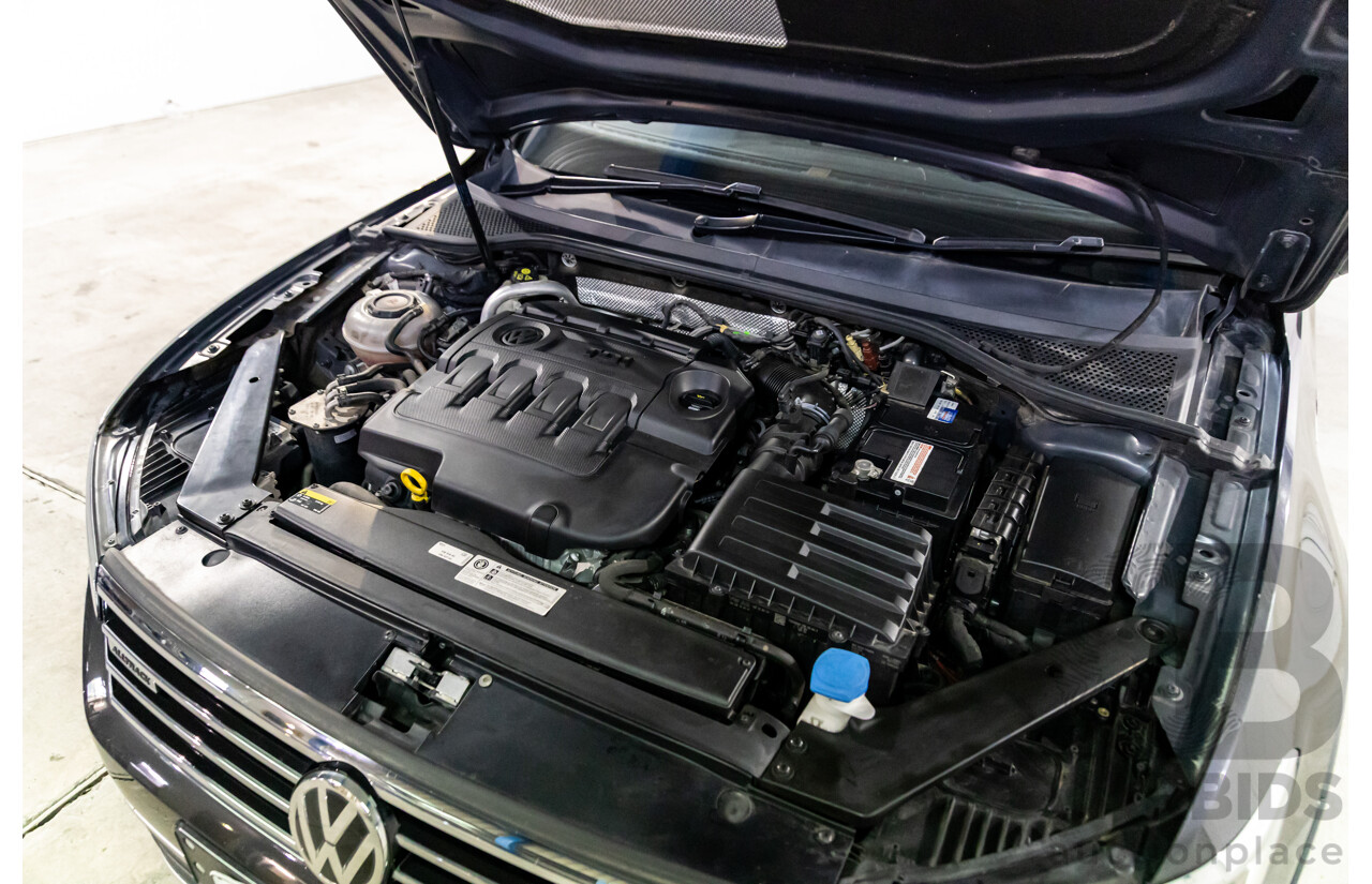 04/2019 Volkswagen Passat Alltrack Wolfsburg Edition (AWD) 3C MY18 4d Wagon Manganese Grey Metallic Turbo Diesel 2.0L