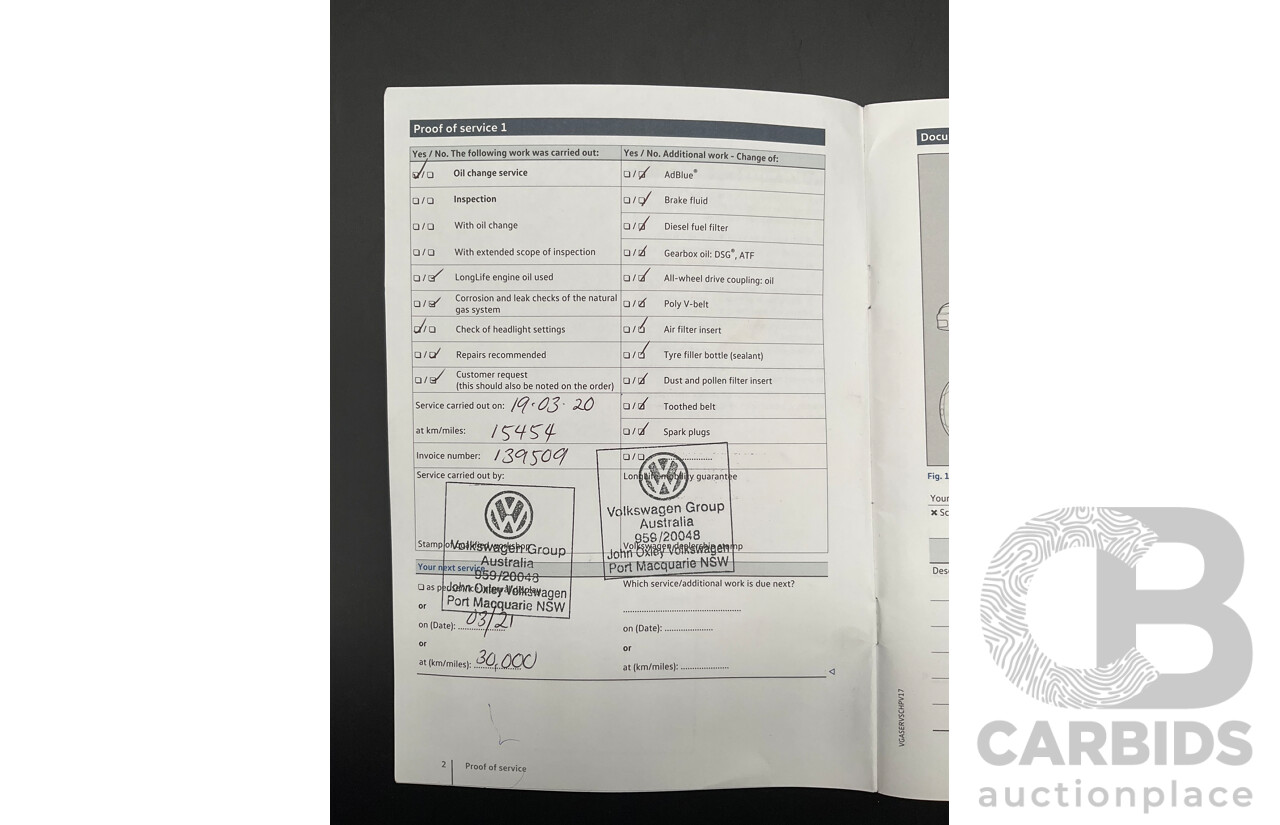 04/2019 Volkswagen Passat Alltrack Wolfsburg Edition (AWD) 3C MY18 4d Wagon Manganese Grey Metallic Turbo Diesel 2.0L