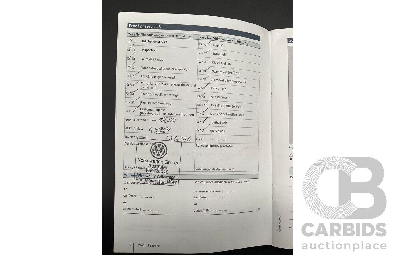 04/2019 Volkswagen Passat Alltrack Wolfsburg Edition (AWD) 3C MY18 4d Wagon Manganese Grey Metallic Turbo Diesel 2.0L