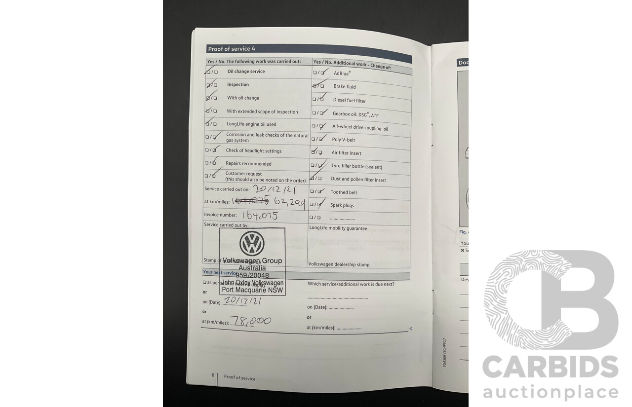 04/2019 Volkswagen Passat Alltrack Wolfsburg Edition (AWD) 3C MY18 4d Wagon Manganese Grey Metallic Turbo Diesel 2.0L