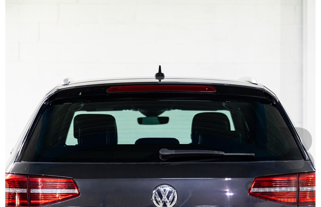 04/2019 Volkswagen Passat Alltrack Wolfsburg Edition (AWD) 3C MY18 4d Wagon Manganese Grey Metallic Turbo Diesel 2.0L