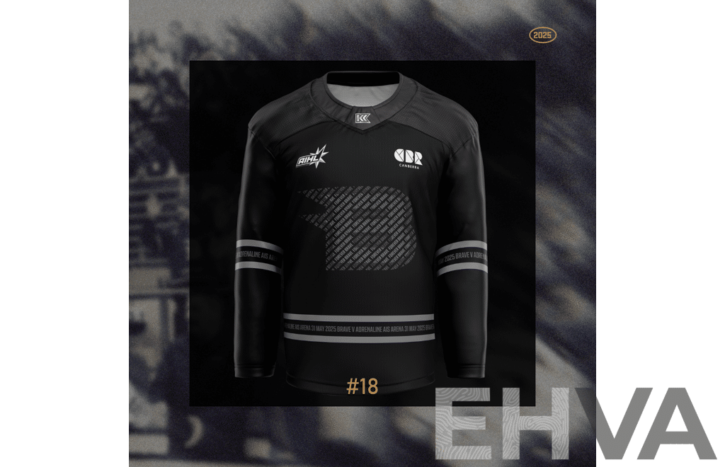 2025 Canberra Brave AIS Jersey - #18 BRAVE 