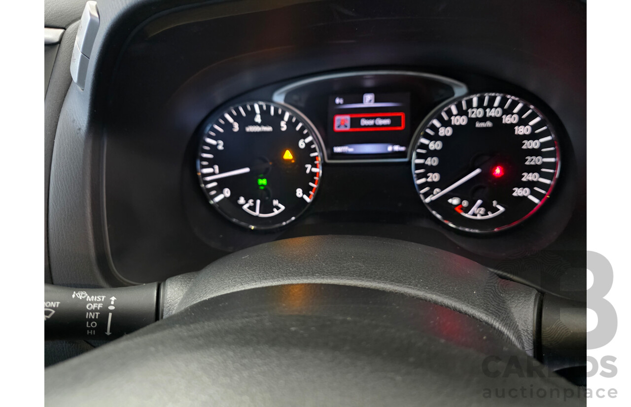 08/2017 Nissan Pathfinder ST (4x2) FWD R52 MY17 SERIES 2 4D Wagon Grey 3.5L - 7 Seats