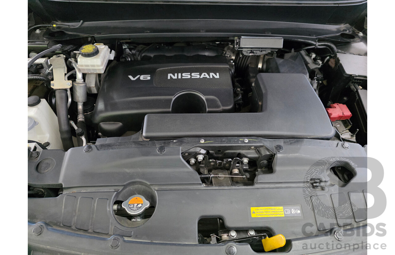 08/2017 Nissan Pathfinder ST (4x2) FWD R52 MY17 SERIES 2 4D Wagon Grey 3.5L - 7 Seats