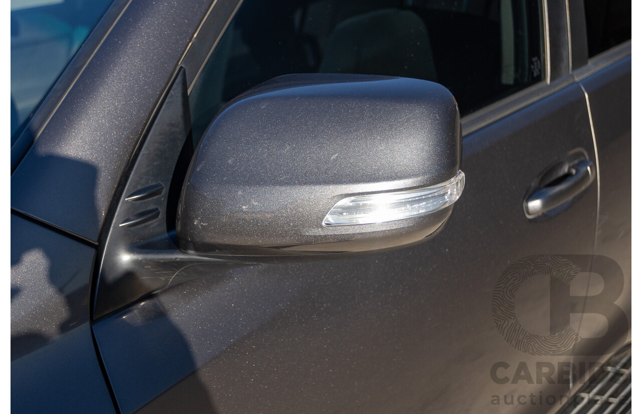 9/2013 Toyota Landcruiser Prado GXL (4x4) KDJ150R 4d Wagon Graphite Grey Metallic Turbo Diesel 3.0L - 7 Seater