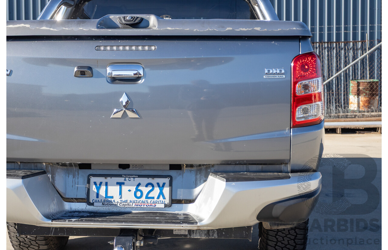 1/2017 Mitsubishi Triton Exceed (4x4) MQ MY17 Dual Cab Utility Titanium Grey Metallic Turbo Diesel 2.4L