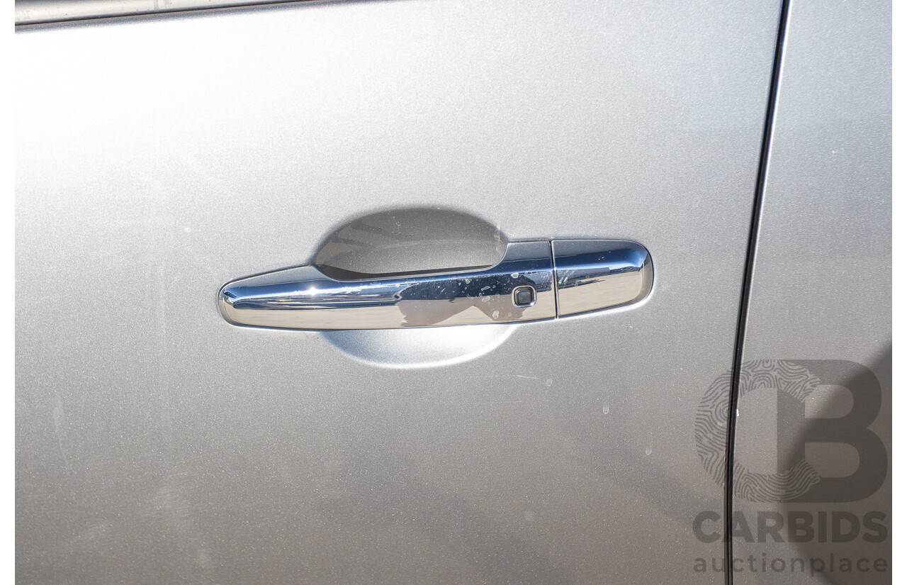 1/2017 Mitsubishi Triton Exceed (4x4) MQ MY17 Dual Cab Utility Titanium Grey Metallic Turbo Diesel 2.4L