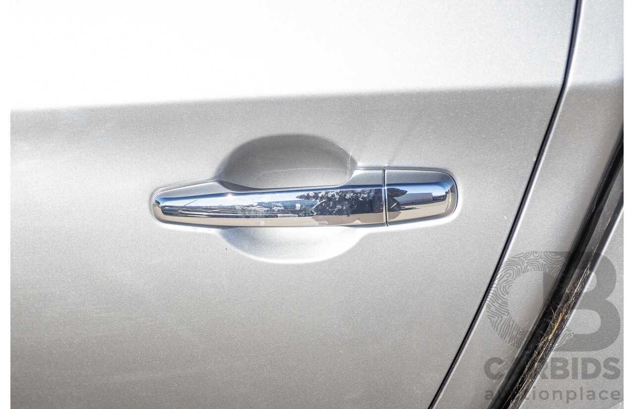 1/2017 Mitsubishi Triton Exceed (4x4) MQ MY17 Dual Cab Utility Titanium Grey Metallic Turbo Diesel 2.4L