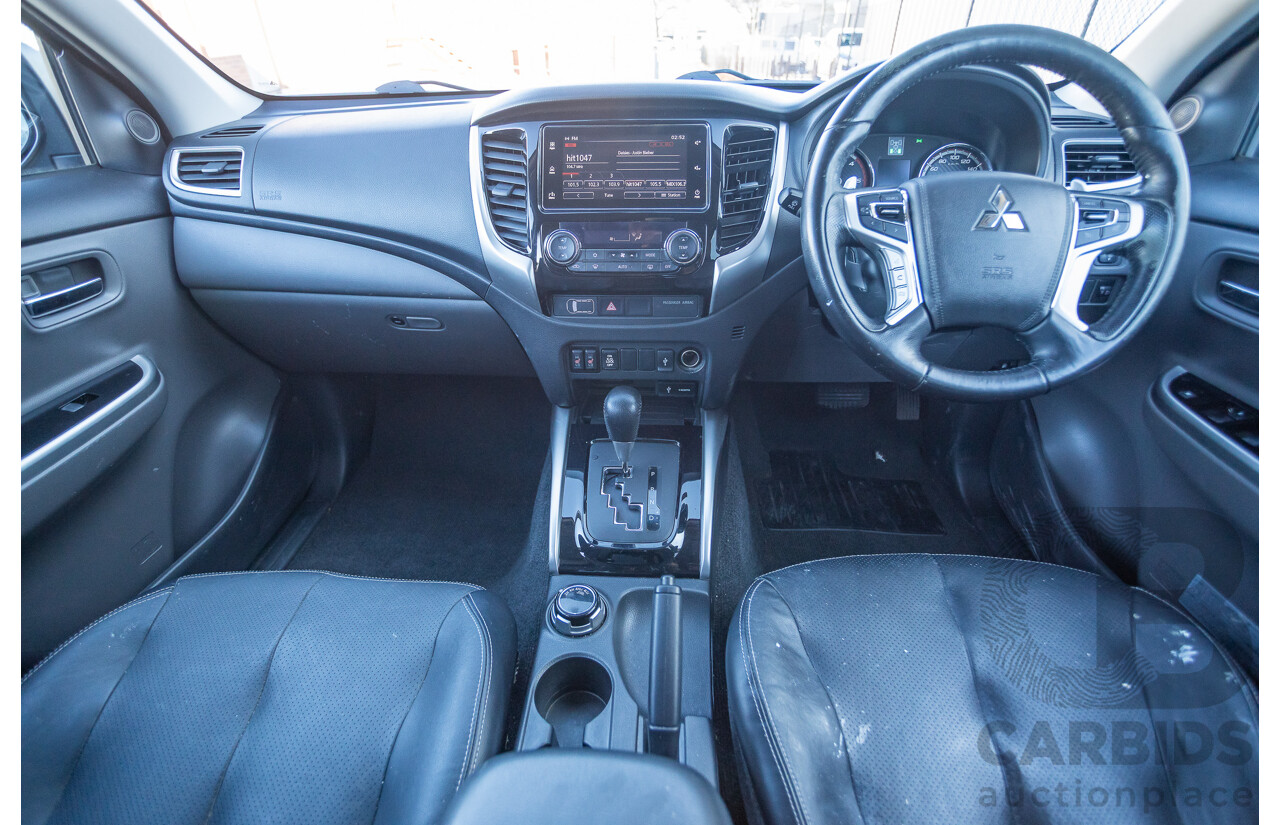 1/2017 Mitsubishi Triton Exceed (4x4) MQ MY17 Dual Cab Utility Titanium Grey Metallic Turbo Diesel 2.4L