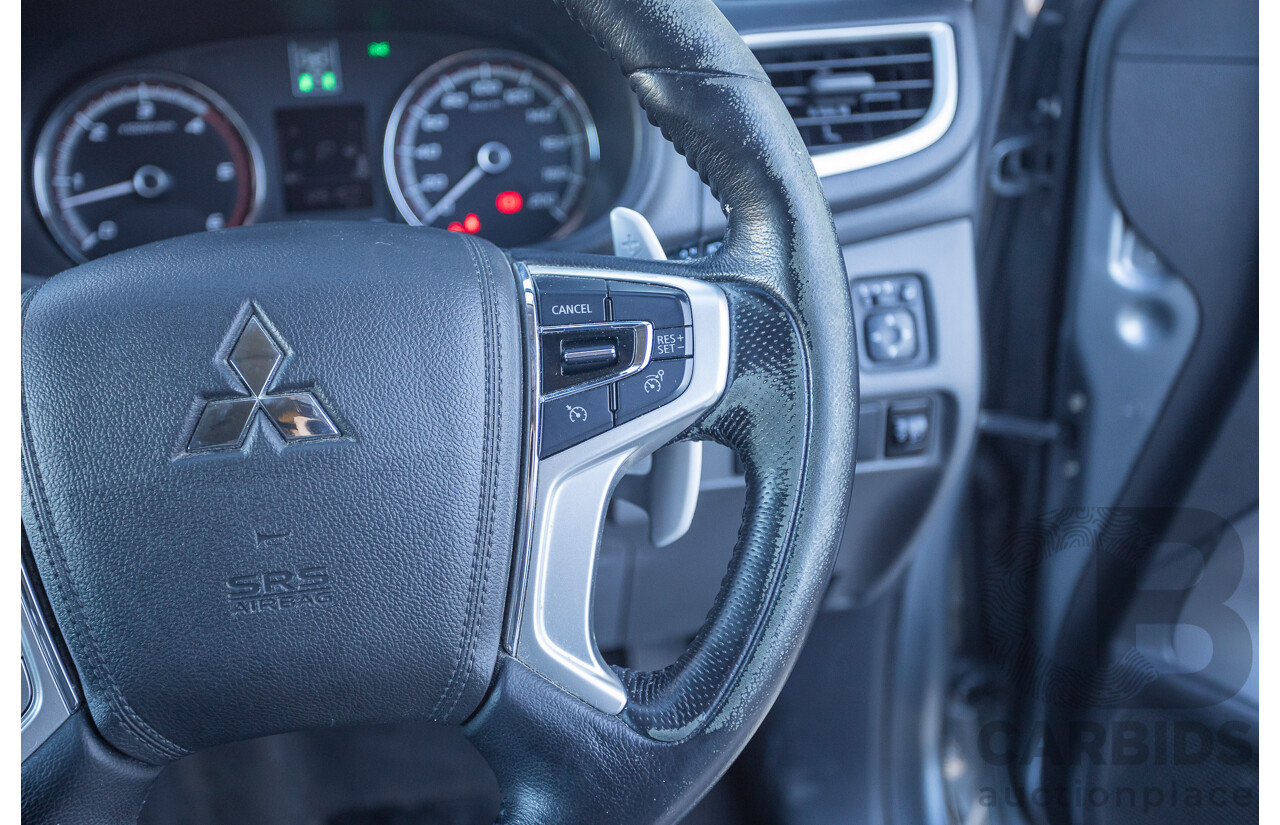 1/2017 Mitsubishi Triton Exceed (4x4) MQ MY17 Dual Cab Utility Titanium Grey Metallic Turbo Diesel 2.4L