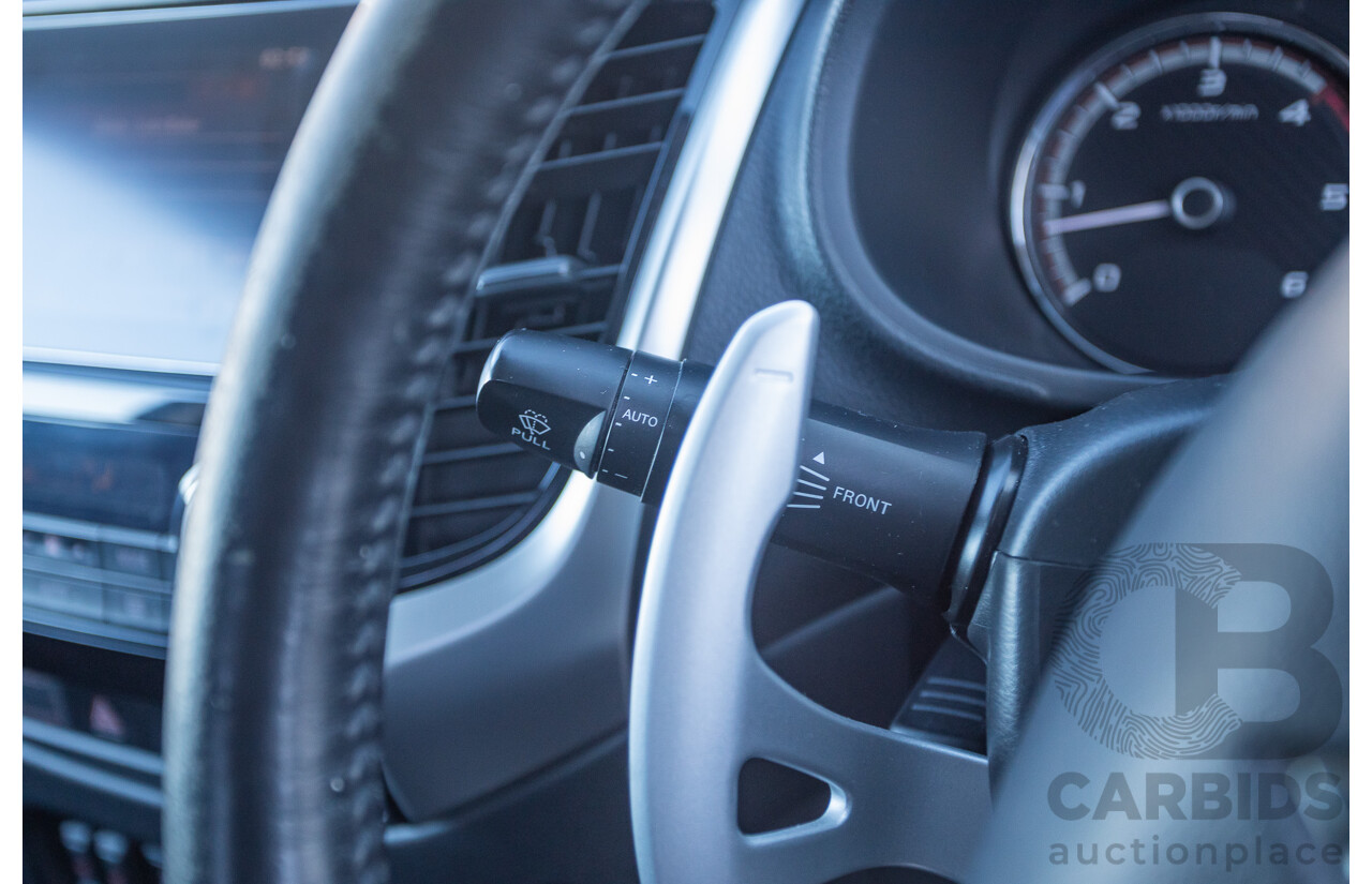 1/2017 Mitsubishi Triton Exceed (4x4) MQ MY17 Dual Cab Utility Titanium Grey Metallic Turbo Diesel 2.4L