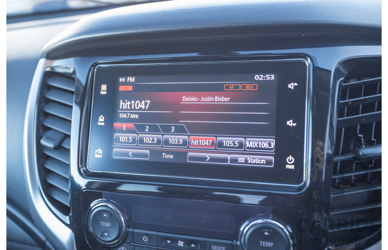 1/2017 Mitsubishi Triton Exceed (4x4) MQ MY17 Dual Cab Utility Titanium Grey Metallic Turbo Diesel 2.4L