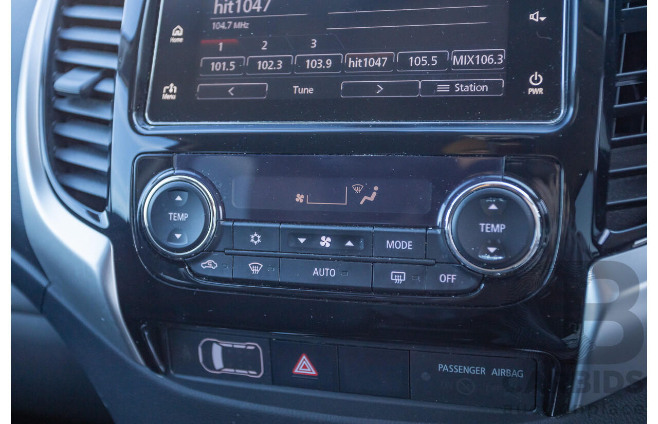 1/2017 Mitsubishi Triton Exceed (4x4) MQ MY17 Dual Cab Utility Titanium Grey Metallic Turbo Diesel 2.4L