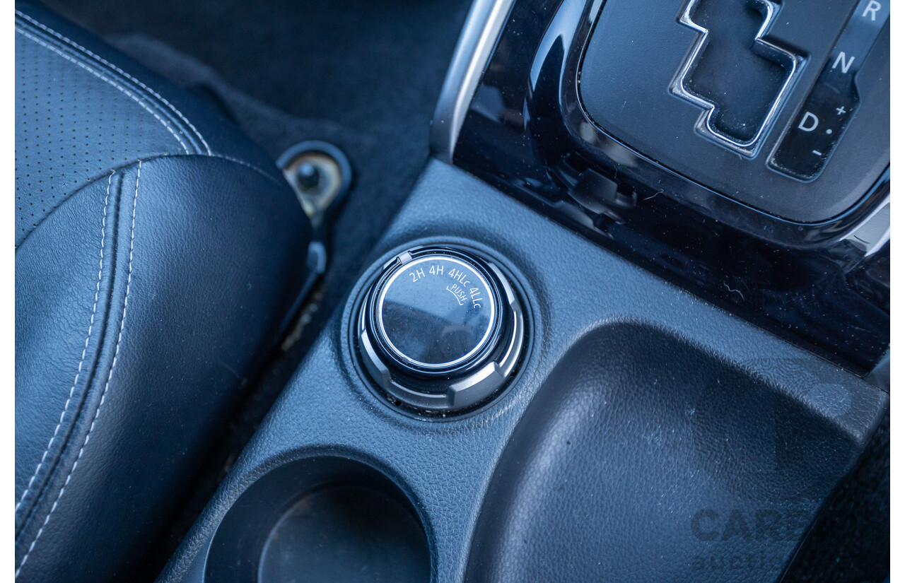 1/2017 Mitsubishi Triton Exceed (4x4) MQ MY17 Dual Cab Utility Titanium Grey Metallic Turbo Diesel 2.4L