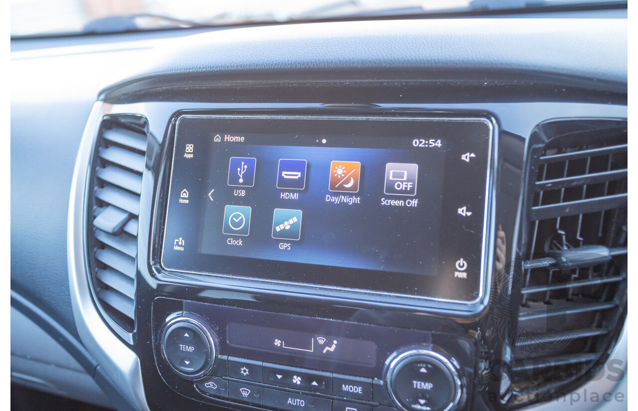 1/2017 Mitsubishi Triton Exceed (4x4) MQ MY17 Dual Cab Utility Titanium Grey Metallic Turbo Diesel 2.4L