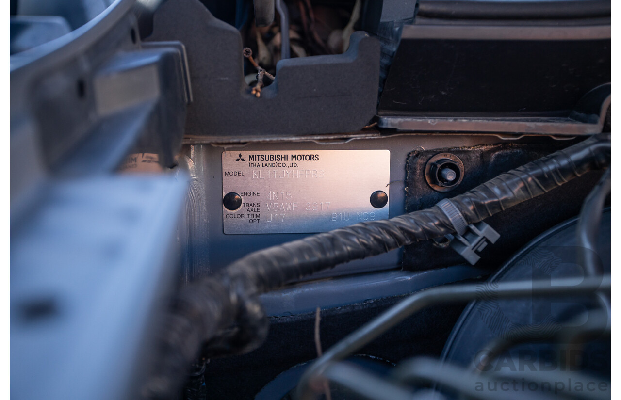 1/2017 Mitsubishi Triton Exceed (4x4) MQ MY17 Dual Cab Utility Titanium Grey Metallic Turbo Diesel 2.4L