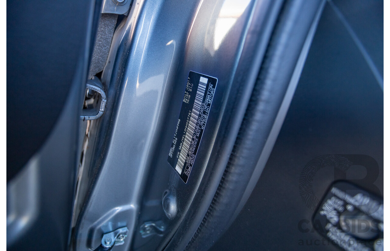 1/2017 Mitsubishi Triton Exceed (4x4) MQ MY17 Dual Cab Utility Titanium Grey Metallic Turbo Diesel 2.4L