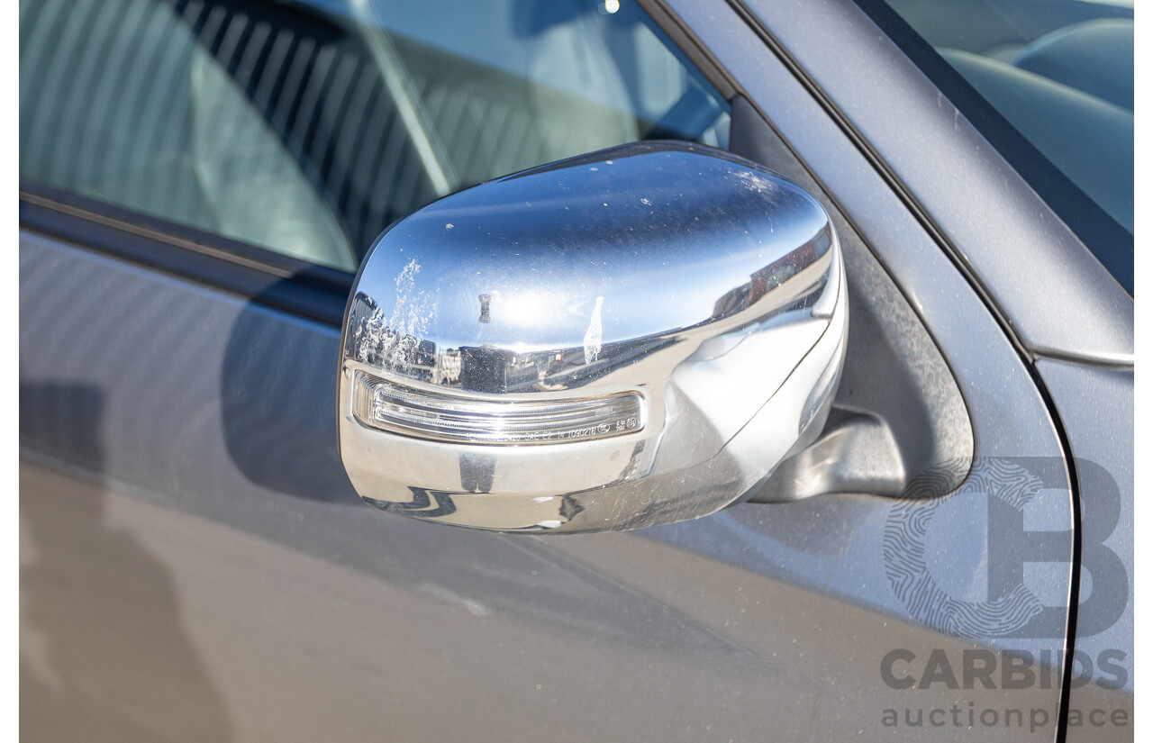 1/2017 Mitsubishi Triton Exceed (4x4) MQ MY17 Dual Cab Utility Titanium Grey Metallic Turbo Diesel 2.4L