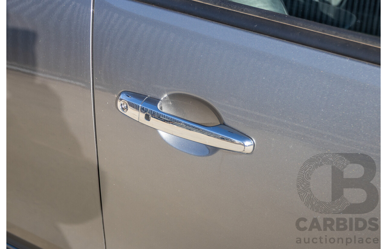 1/2017 Mitsubishi Triton Exceed (4x4) MQ MY17 Dual Cab Utility Titanium Grey Metallic Turbo Diesel 2.4L