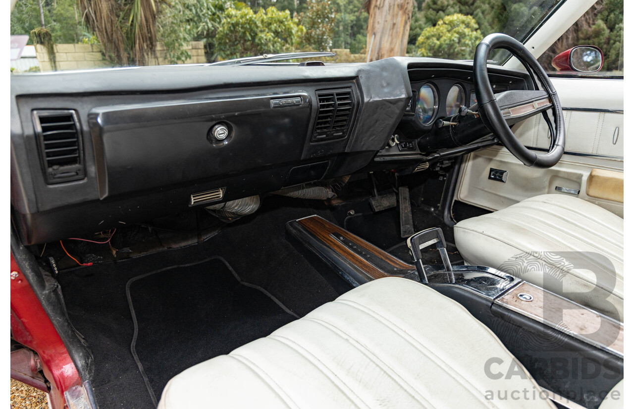 01/1973 Buick Century Gran Sport 455 2d Coupe Burgundy / White Vinyl 455ci V8 7.5L