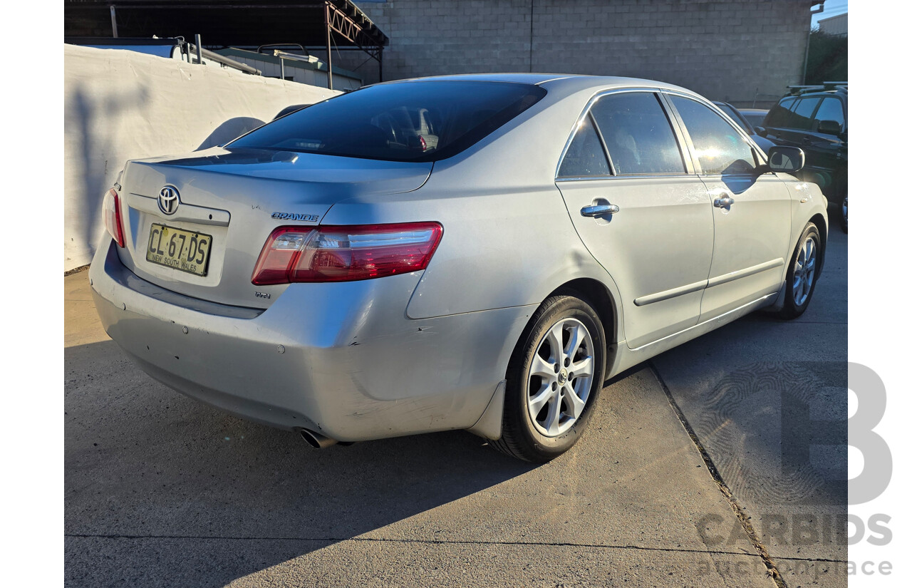 5/2007 Toyota Camry Grande ACV40R 4d Sedan Silver  2.4L