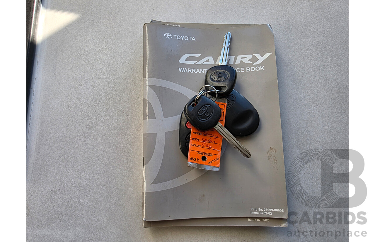 5/2007 Toyota Camry Grande ACV40R 4d Sedan Silver  2.4L