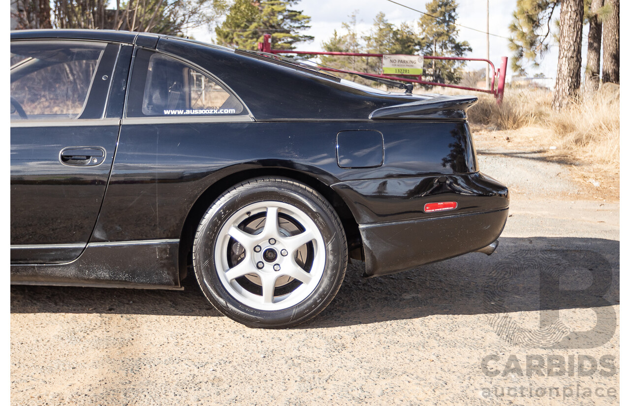 1/1992 Nissan 300ZX Targa 2d Coupe Black Twin Turbo 3.0L - 09/2001 Import