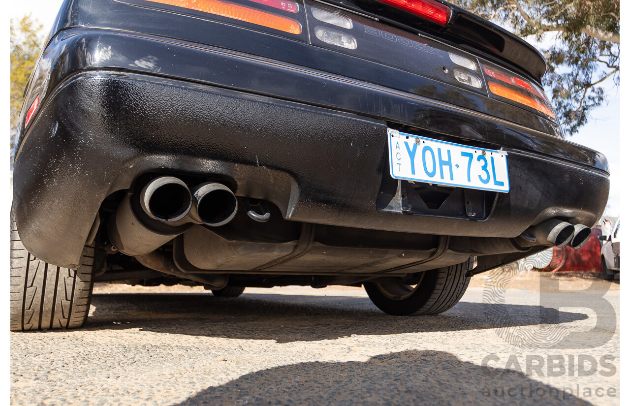 1/1992 Nissan 300ZX Targa 2d Coupe Black Twin Turbo 3.0L - 09/2001 Import