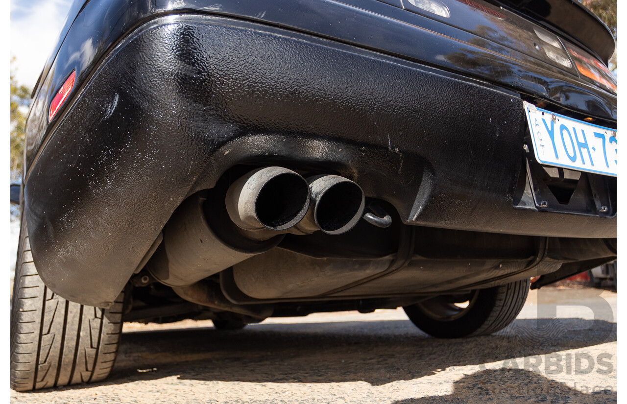 1/1992 Nissan 300ZX Targa 2d Coupe Black Twin Turbo 3.0L - 09/2001 Import