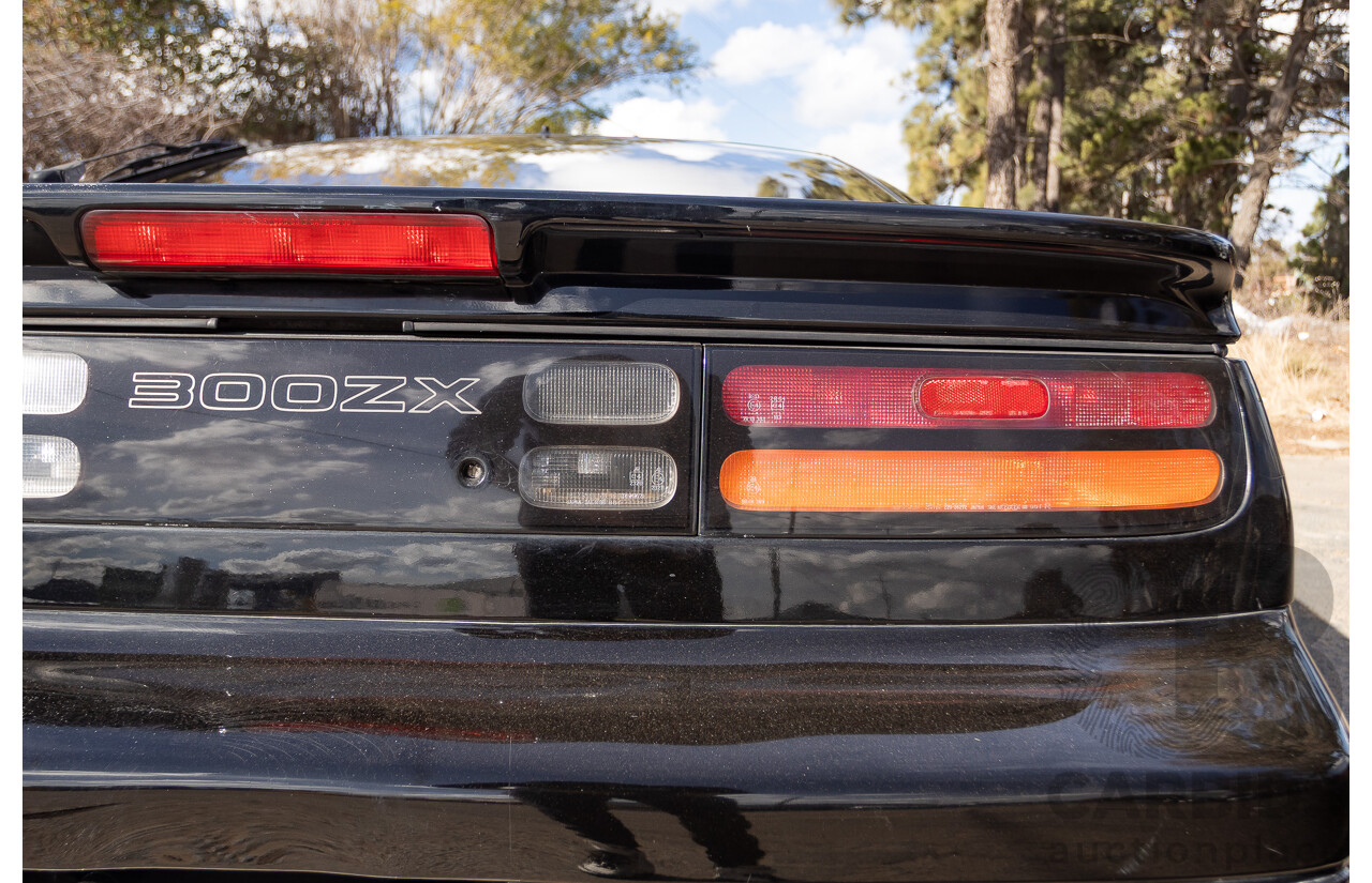 1/1992 Nissan 300ZX Targa 2d Coupe Black Twin Turbo 3.0L - 09/2001 Import