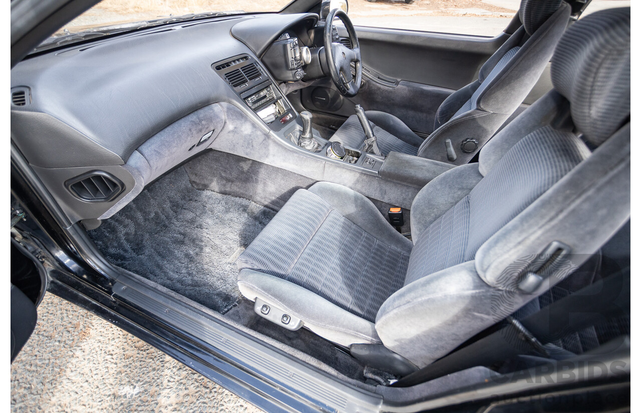 1/1992 Nissan 300ZX Targa 2d Coupe Black Twin Turbo 3.0L - 09/2001 Import