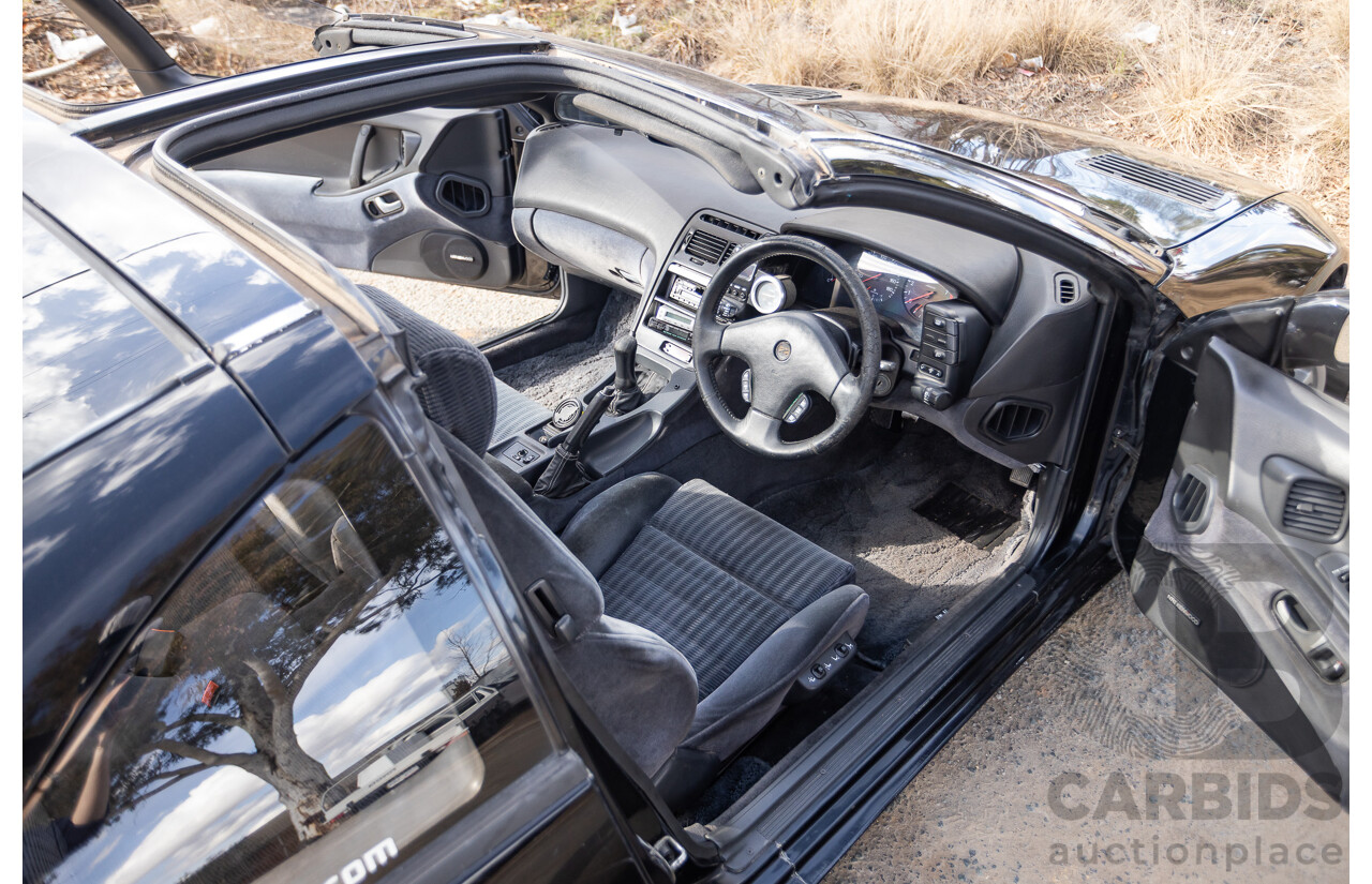 1/1992 Nissan 300ZX Targa 2d Coupe Black Twin Turbo 3.0L - 09/2001 Import