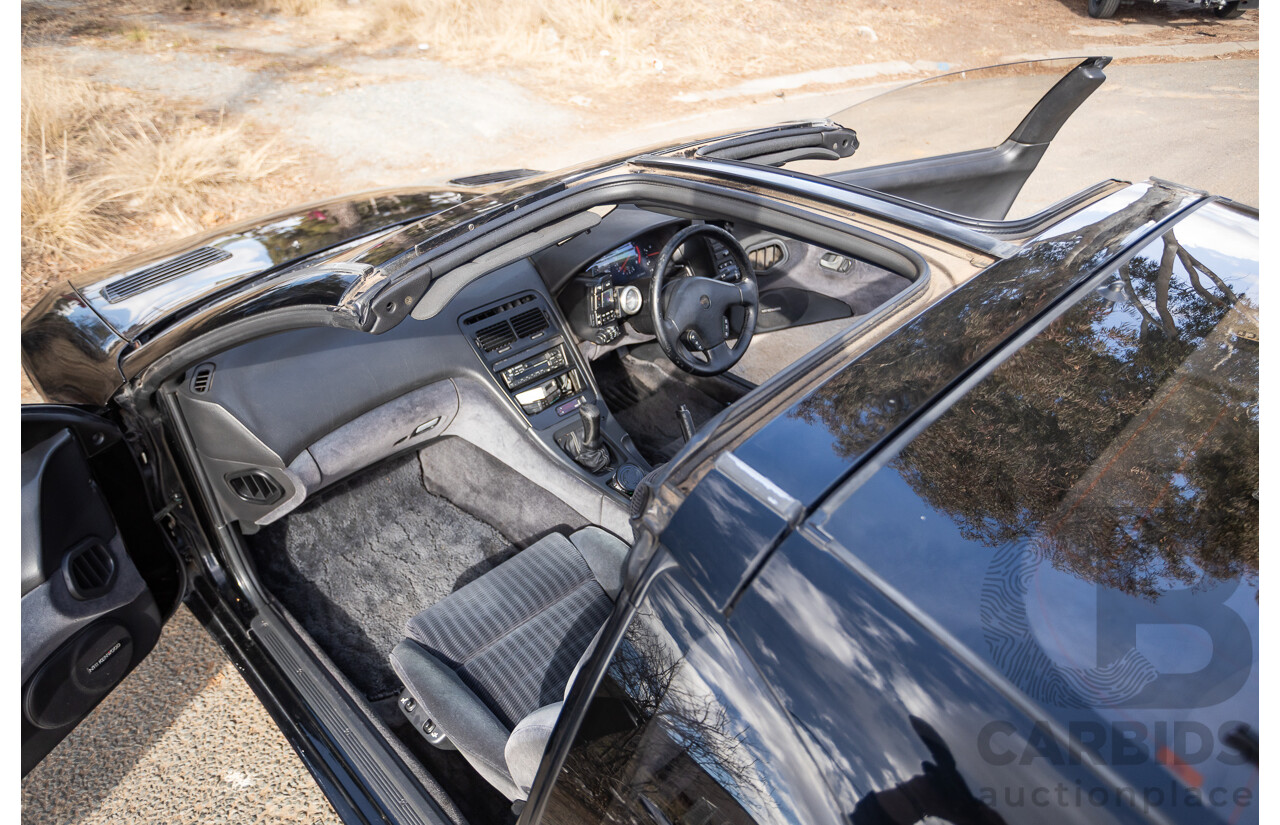 1/1992 Nissan 300ZX Targa 2d Coupe Black Twin Turbo 3.0L - 09/2001 Import